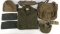 WWII  TO VIETNAM MUSETTE BAG USMC CAP LARGE SHIRT