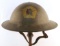 WWI US ARMY 2ND DIVISION 2ND BN DOUGHBOY HELMET