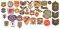 LOT OF 42  MILITARY AND  CIVILIAN BADGES