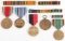 WWII & POST US MILITARY MEDALS BARS & INSIGNIA