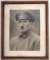 WWI GERMAN  PHOTO OF ADOLF HITLER  FRAMED