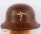 WWII GERMAN REICH LUFTSCHUTZ M44 GLADIATOR HELMET