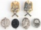 WWII GERMAN THIRD REICH BADGES LOT OF 6