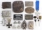 21 WWII GERMAN BADGE PIN LIGHTER BUCKLE LOT