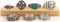 7 WWII GERMAN THIRD REICH RING LOT NSDAP