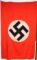 WWII GERMAN THIRD REICH NSDAP BANNER FLAG