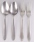 4 WWII GERMAN REICH NSDAP PARTY FORK & SPOON LOT