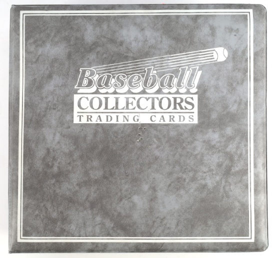 BINDER WITH 100'S OF UNSEARCHED CARDS