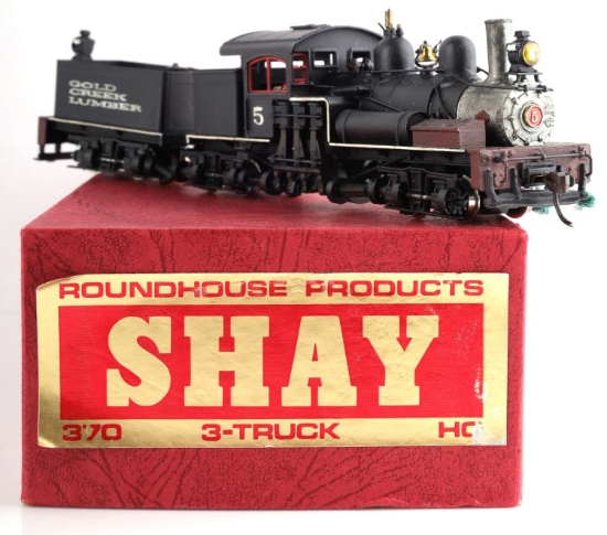ROUNDHOUSE PRODUCTS SHAY 370 3-TRUCK HO TRAIN