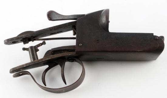 12 GAUGE SIDE BY SIDE RECEIVER ONLY UNKNOWN MAKER
