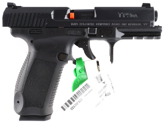 CANIK TP9DA 9MM BLACK PISTOL W WARREN SIGHT NIB