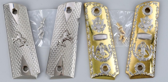 2 SETS 1911 USMC BIG CAT GEAR PISTOL GRIP LOT