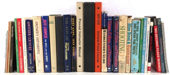 SHOOTING BOOK LOT W SIGNED JEFF COOPER