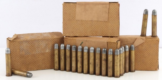 99 ROUNDS OF .45-70  VINTAGE WINCHESTER AMMO