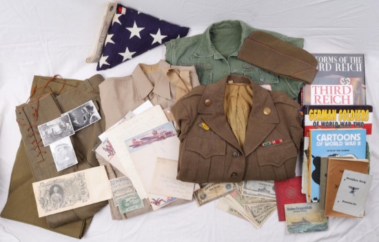 WWII USAAF PILOT TUNIC 12TH AIR FORCE AND MORE