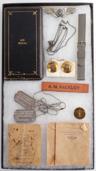 ARCHIVAL LOT FOR WWII USAAF AIR CORPS TECHNICIAN