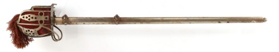 WWI SCOTTISH PARADE DRESS SWORD W KINGS CROWN