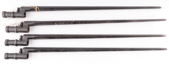 4 MOSIN NAGANT QUARTERFOIL BAYONET LOT