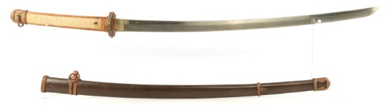 WWII JAPANESE SHIN GUNTO SWORD ANCESTRAL BLADE
