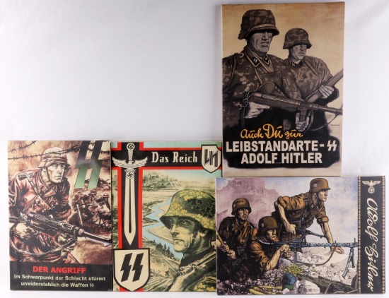 WWI GERMAN THIRD REICH WAFFEN SS GICLEE ART WORK