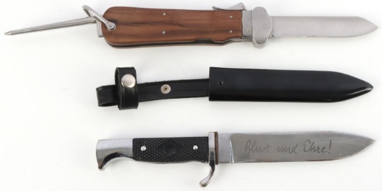 WWII GERMAN THIRD REICH KNIFE LOT OF 2