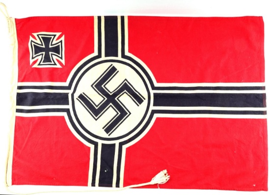 WWII GERMAN THIRD REICH KRIEGSFLAGGE FLAG