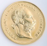 1915 AUSTRIA 1 DUCAT GOLD RESTRIKE PROOF COIN