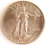 1/10TH OZ GOLD AMERICAN EAGLE BU COIN 2023