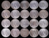 20 UNCIRCULATED MIX DATE SILVER DOLLAR COIN LOT