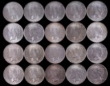 20 MIX DATE UNCIRCULATED SILVER DOLLAR COIN LOT