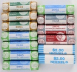 $26.00 FACE 2004 2005 WESTWARD JOURNEY NICKEL LOT