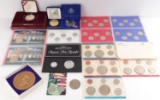 U.S. COIN COLLECTION SILVER COINS POLK MEDAL