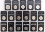 COLLECTORS LOT OF SILVER HALF DOLLAR & DOLLAR COIN