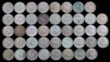 43 $21.50 FACE VALUE 40% SILVER KENNEDY HALF LOT