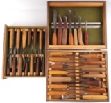 31 MIX SWISS MADE & BUCK BROS. WOODWORKING TOOLS