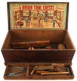 BOYS UNION TOOL CHESTS NO 800 WOOD WORKING TOOLS