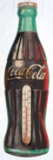 ANTIQUE 1950'S TIN COCA COLA THERMOMETER