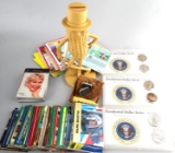 VINTAGE TRADING CARDS & GENERAL ANTIQUE LOT