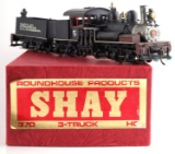 ROUNDHOUSE PRODUCTS SHAY 370 3-TRUCK HO TRAIN