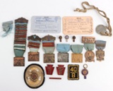 WWI AMERICAN LEGION 48 SOCIETY MEDALS & BADGES