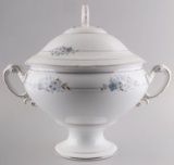 ANTIQUE HAND PAINTED  SOUP TUREEN