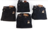 4 CIGAR SHOP 34 HERITAGE MENS JEAN LOT LARGE PLUS