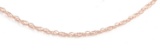10KT YELLOW GOLD ROPE CHAIN NECKLACE