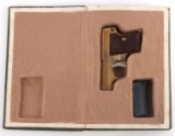 GOLD PLATED BERNARDELLI VEST POCKET PISTOL