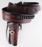 CLASSIC OLD WEST STYLES LEATHER COWBOY RIG .45