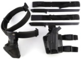UNCLE MIKE SAFARILAND TACTICAL BELT HOLSTER KNIFE