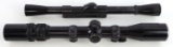 2 RIFLE SCOPES  VALOR 3X-9X32 & WEAVER C4 TIP OFF