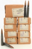 MAUSER 8MM AMMUNITION IN THE BOX 135 ROUNDS