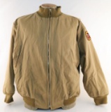 WWII US ARMY TANKER JACKET W TANK DESTROYER PATCH