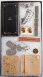 ARCHIVAL LOT FOR WWII USAAF AIR CORPS TECHNICIAN
